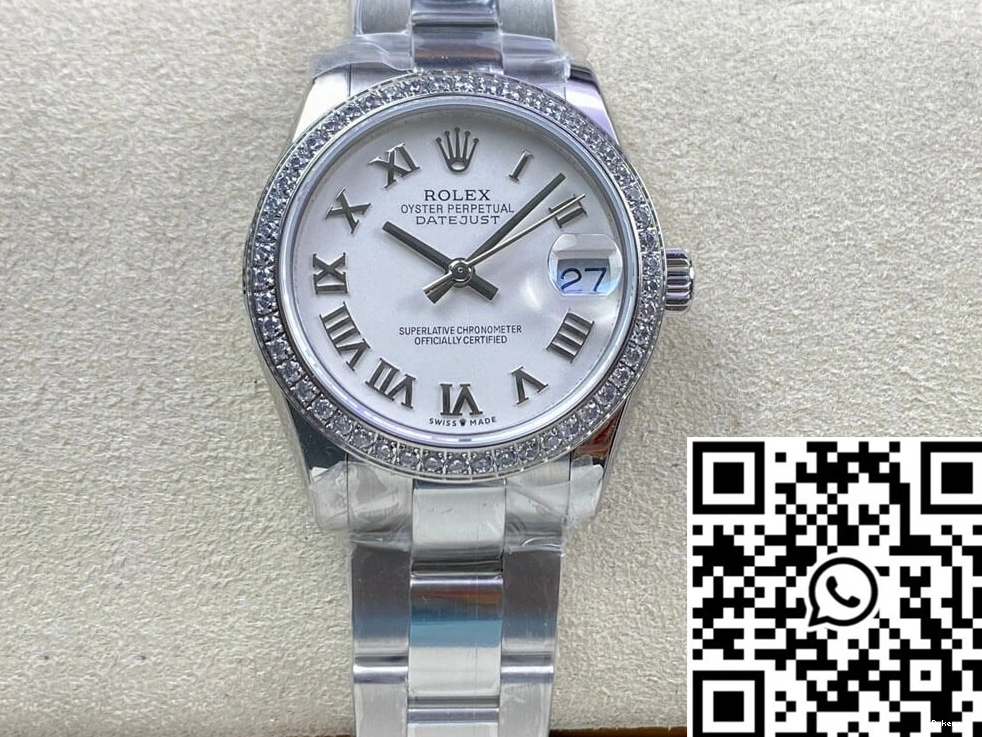 31MM Rolex EW M278384RBR-0013 Diamond Bezel Datejust Factory 0130